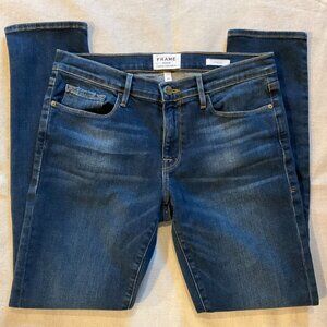 FRAME Women’s Le Garcon Mid-Rise Slim Boyfriend Jean in Westfield, Sz 27